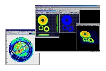 超音波探傷のWindows画面