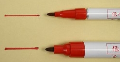 NDT Marking Pen Low halogen sulfur type